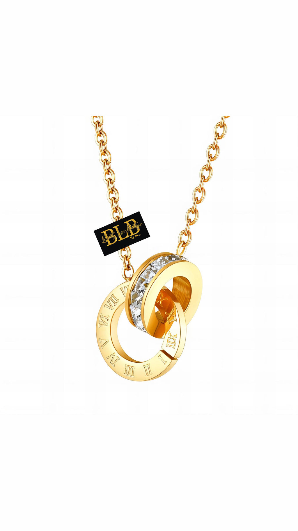 BLB 18k Gold Plated Steel Necklace