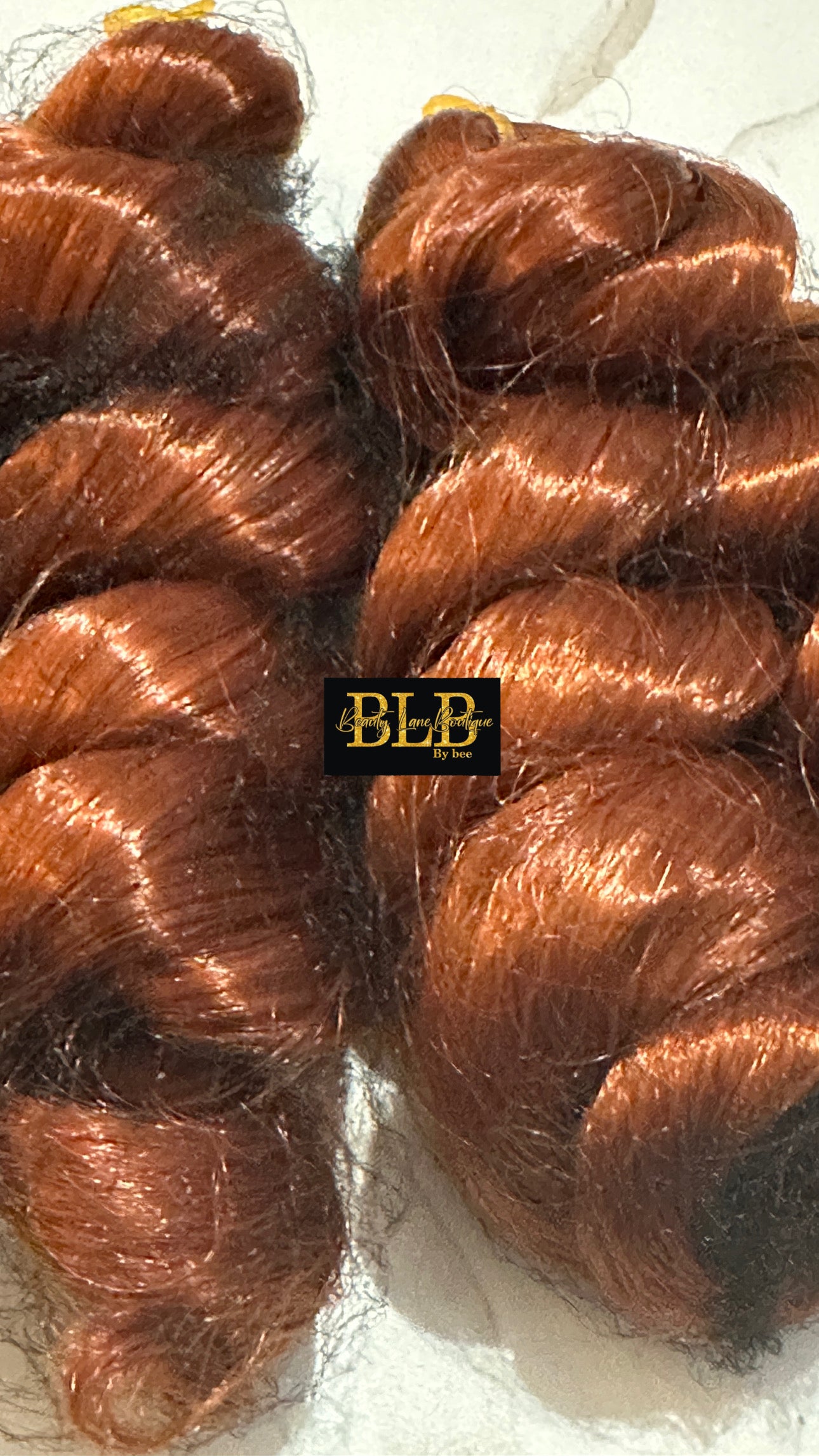 14" Ginger-Colored Italian Curl Extension 2 in 1 Pack