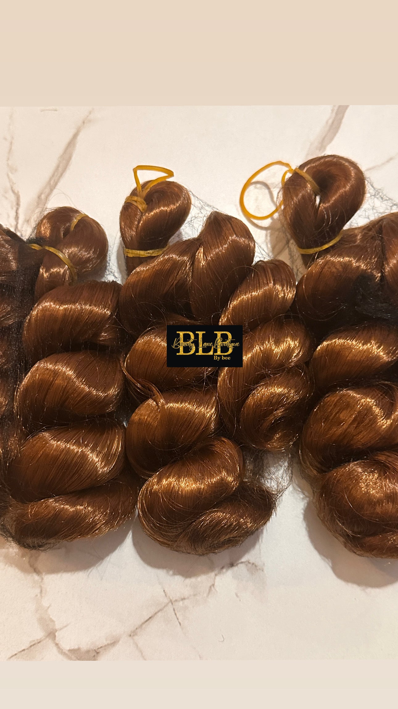 14” Gold Italian Curl Extension 3 in 1 Pack