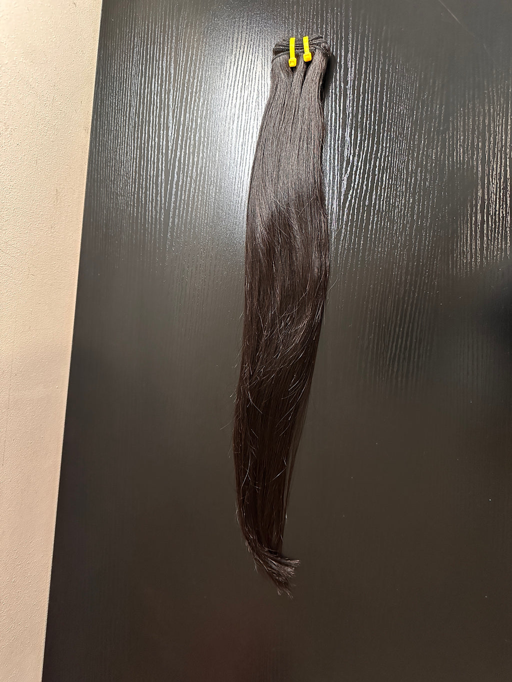 22" 4x4 16" closure Raw Egyptian bone straight 220gram