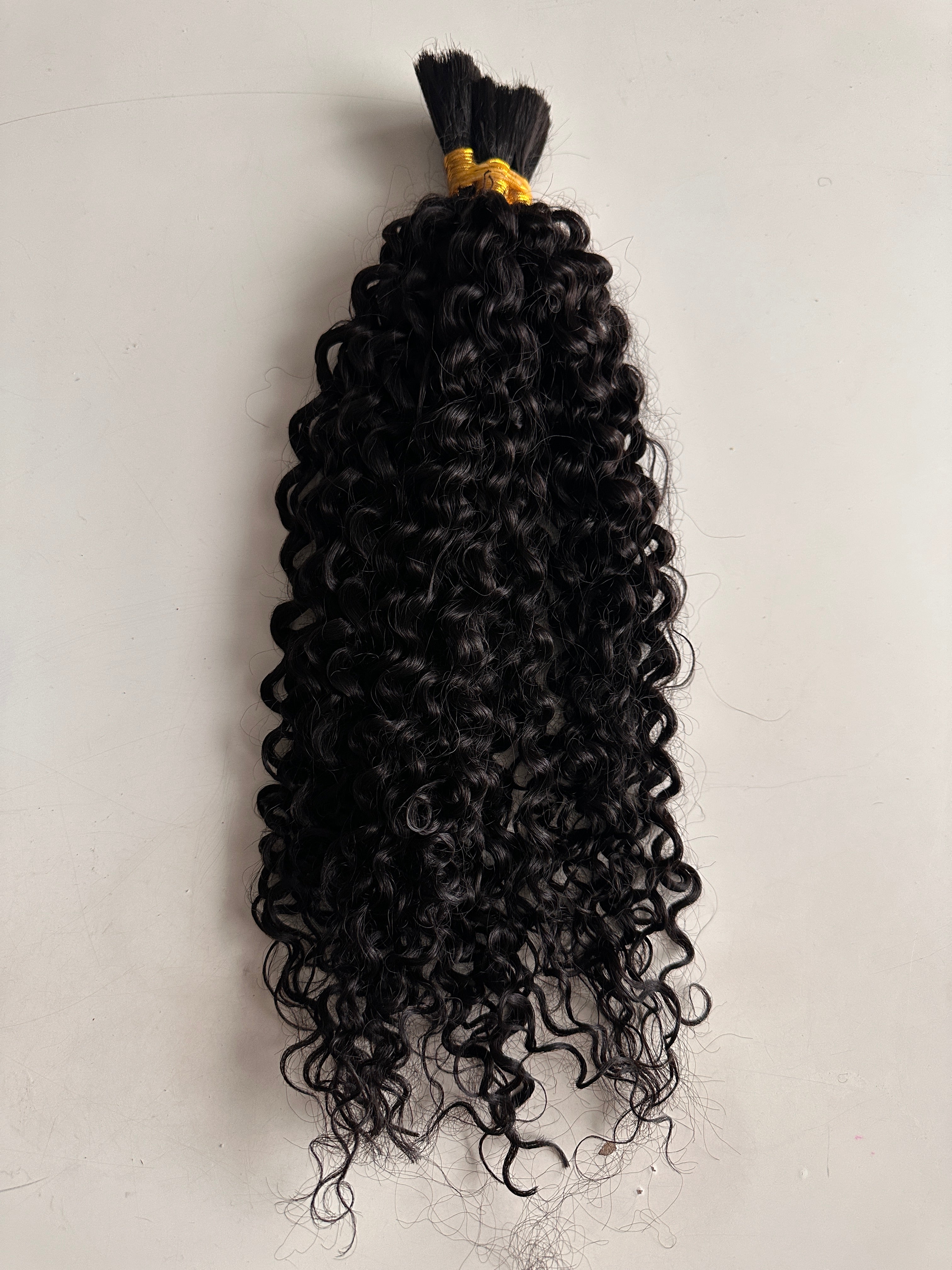 14" Black Kinky Boho Blended Braid Extension