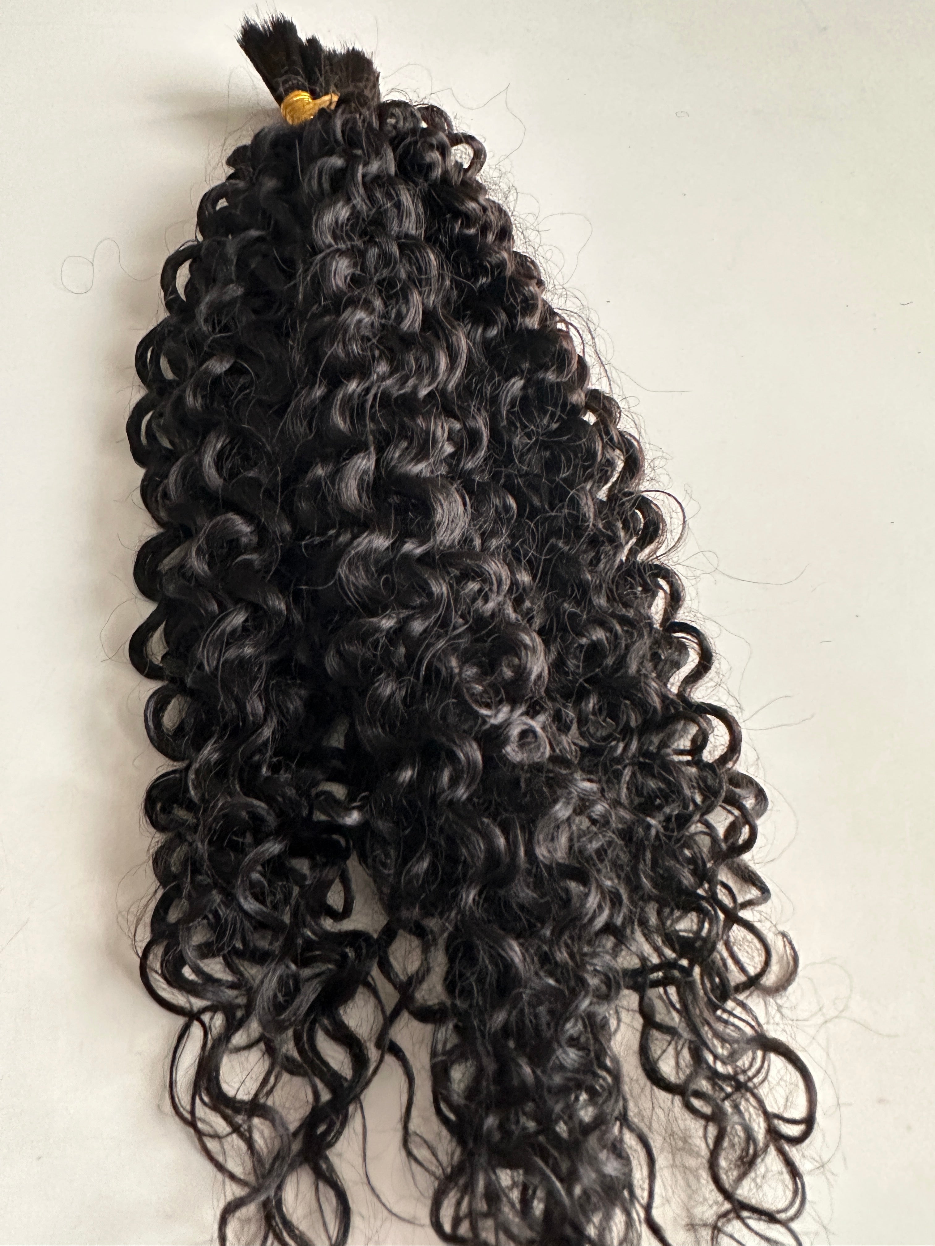 14" Black Kinky Boho Blended Braid Extension