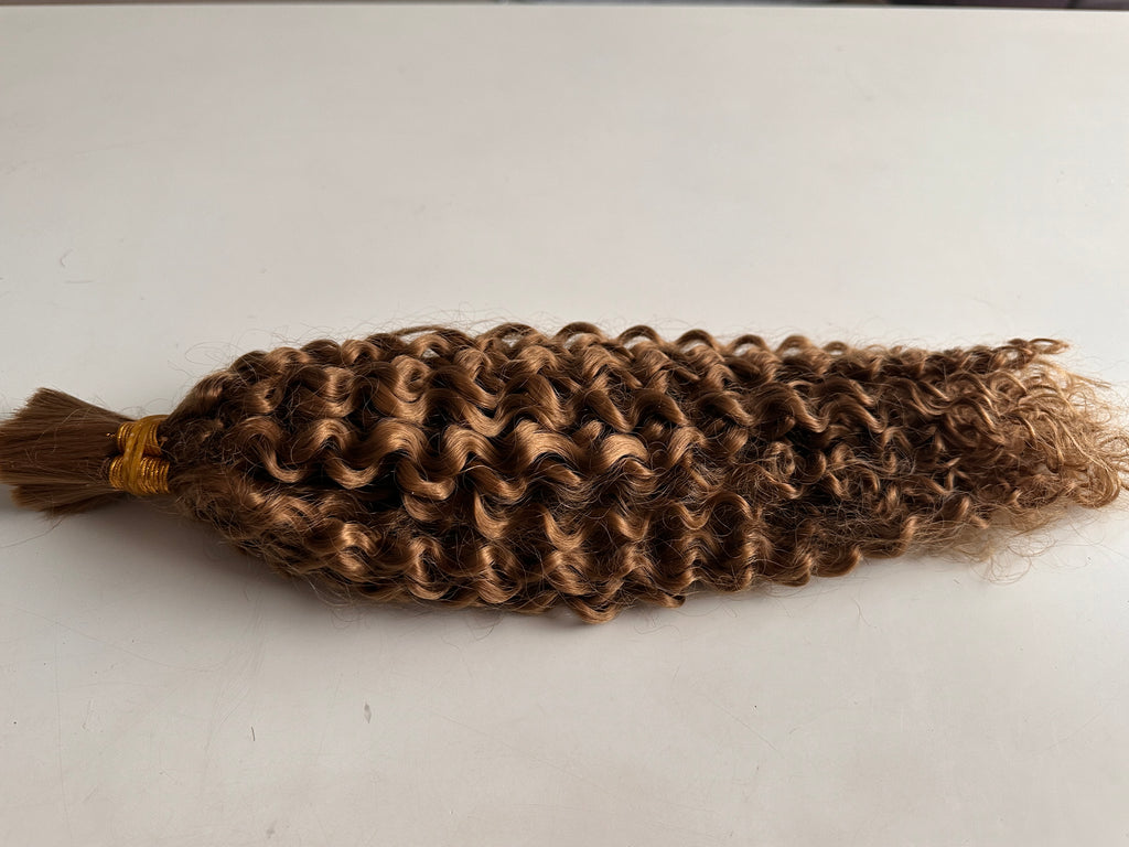14” Blonde Kinky Boho Blended Braid Extension