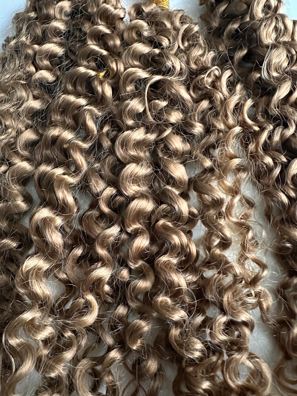 14” Blonde Kinky Boho Blended Braid Extension