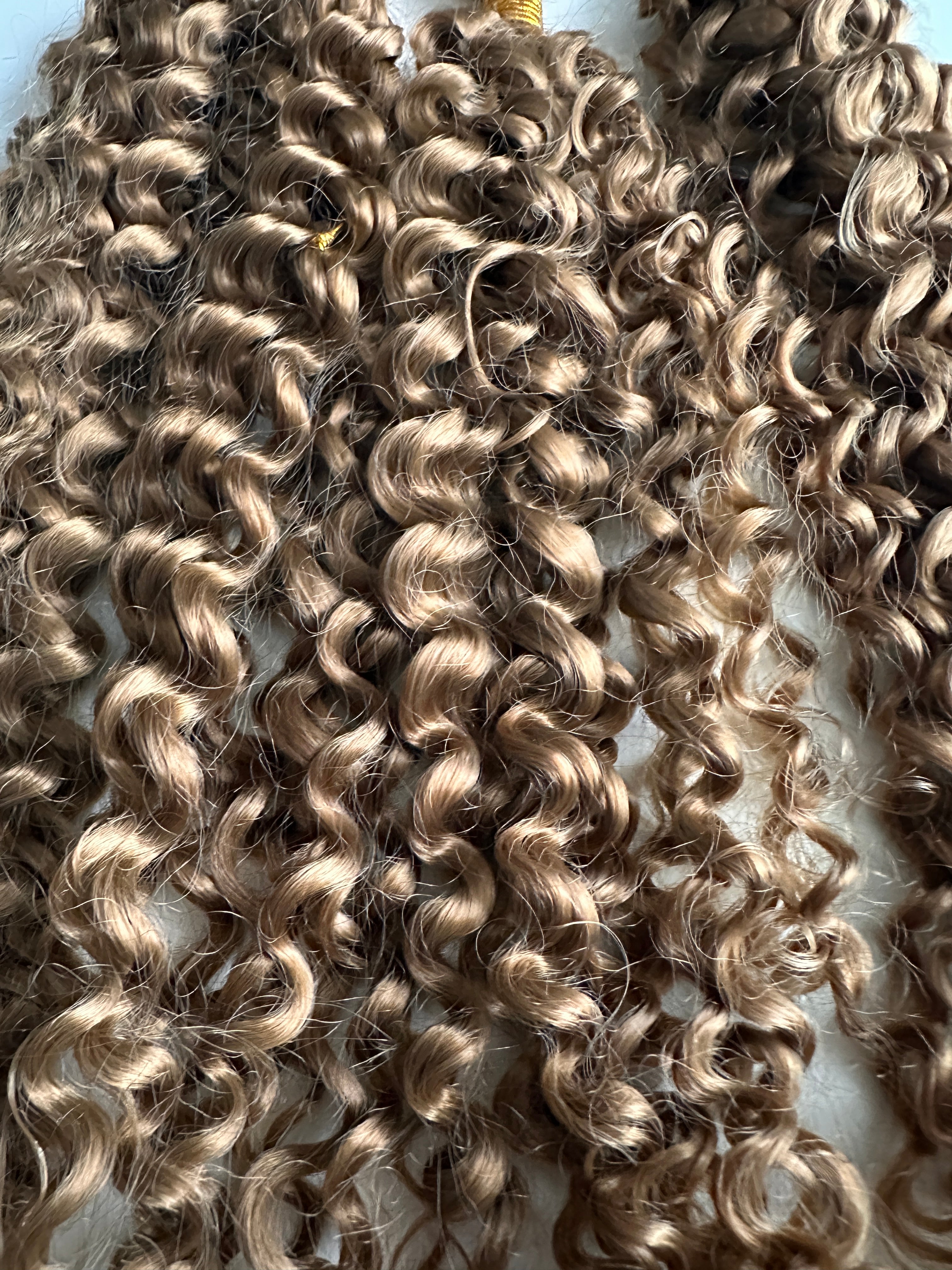 14” Blonde Kinky Boho Blended Braid Extension