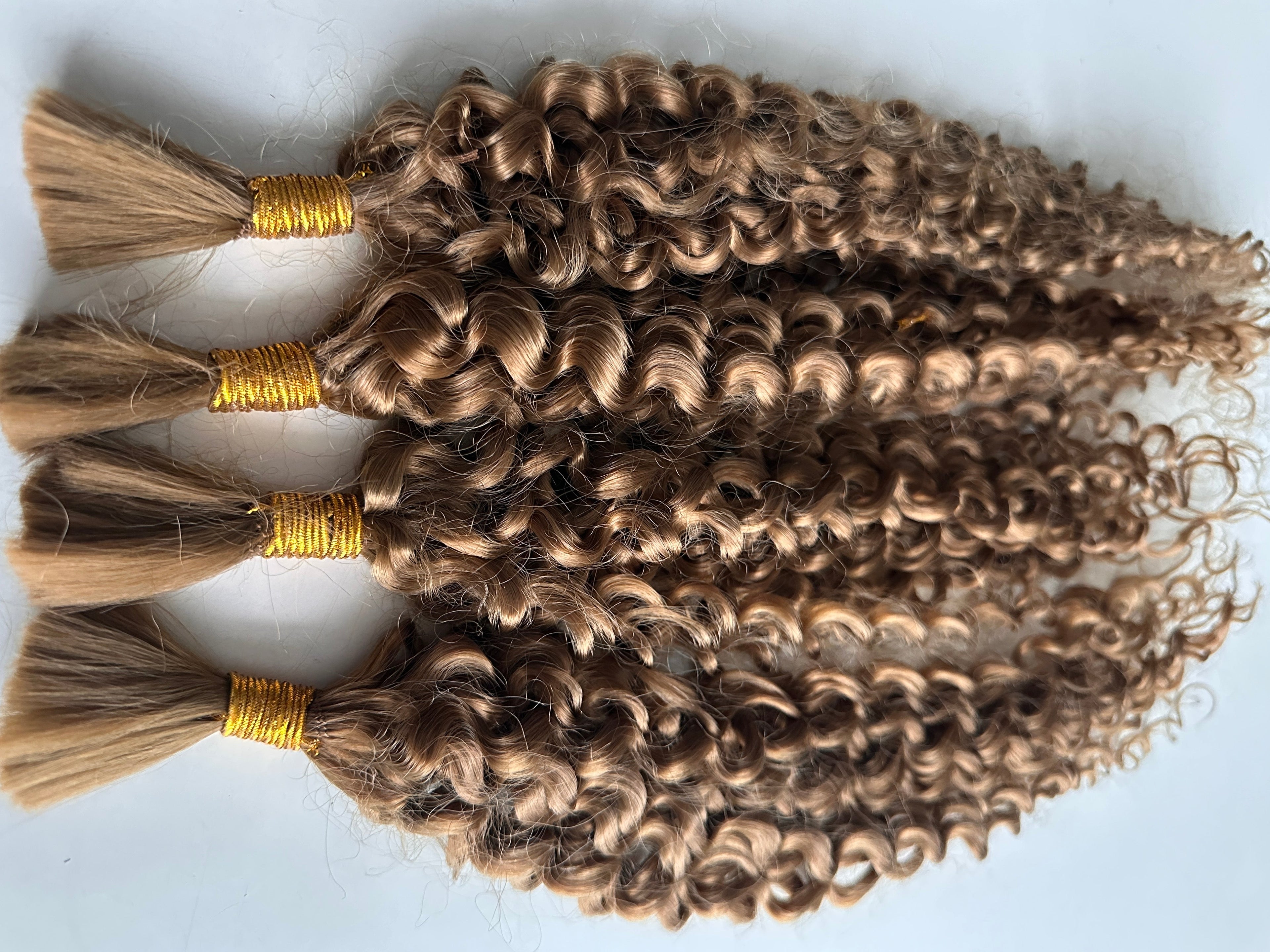 14” Blonde Kinky Boho Blended Braid Extension