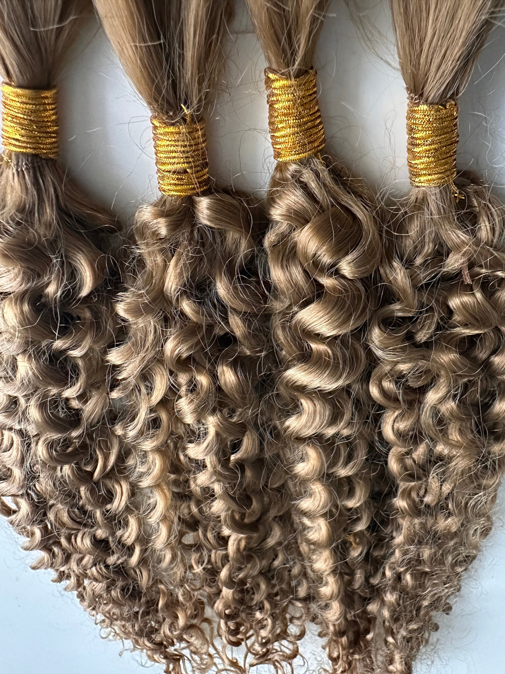 14” Blonde Kinky Boho Blended Braid Extension