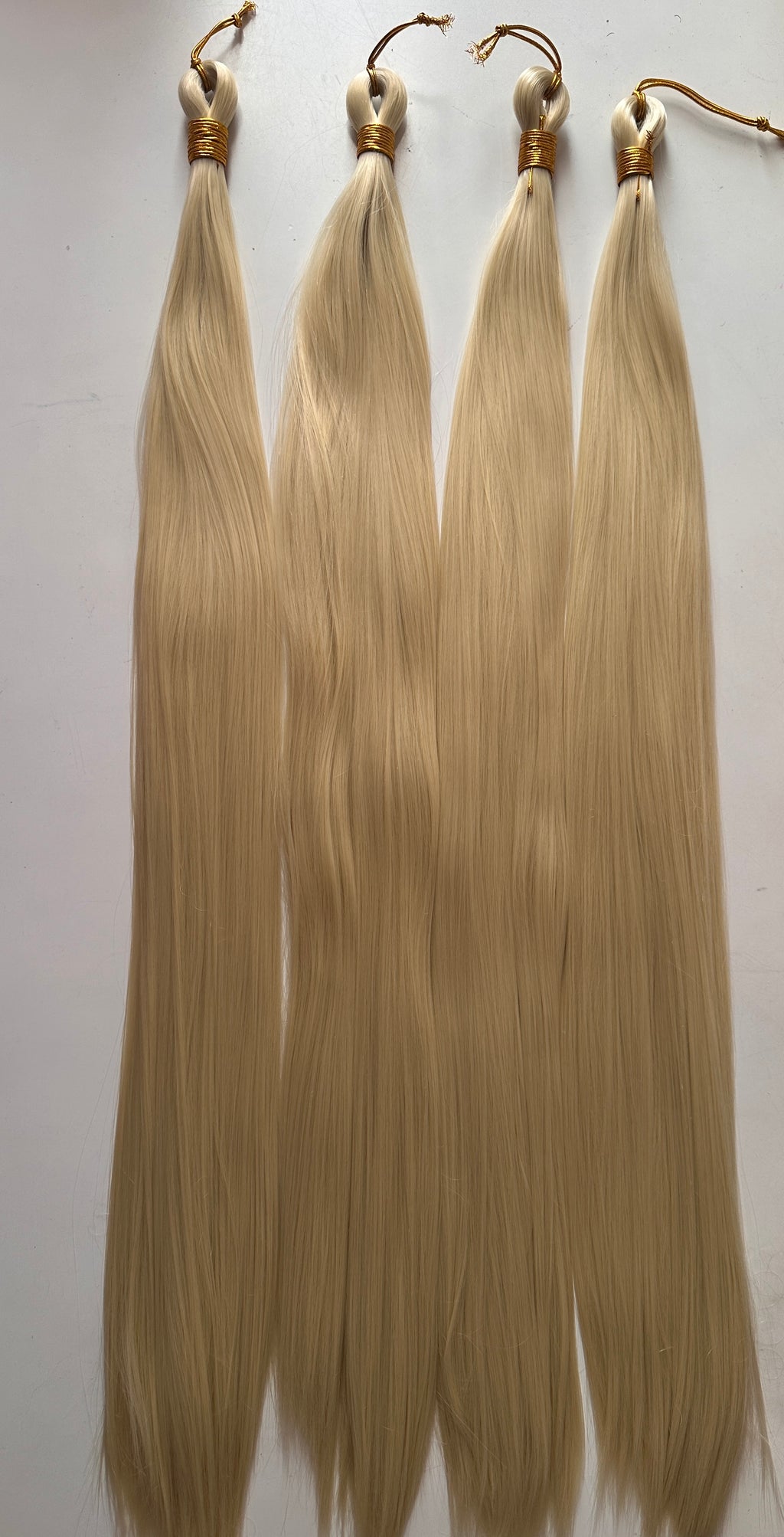 30” Blonde Bone Straight Braid Extension