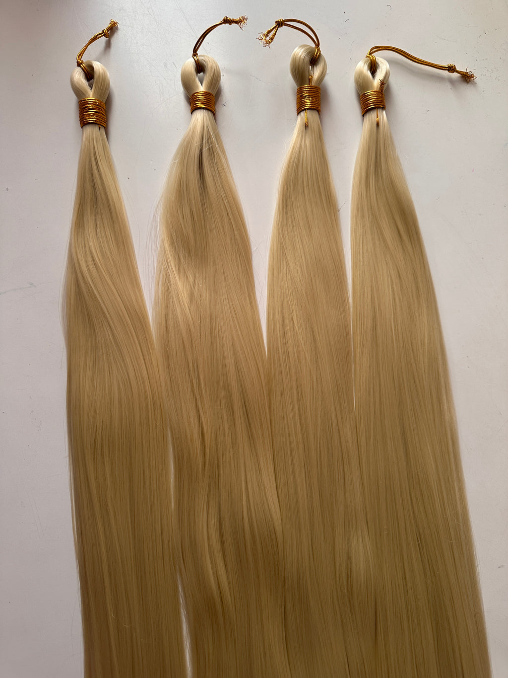 30” Blonde Bone Straight Braid Extension
