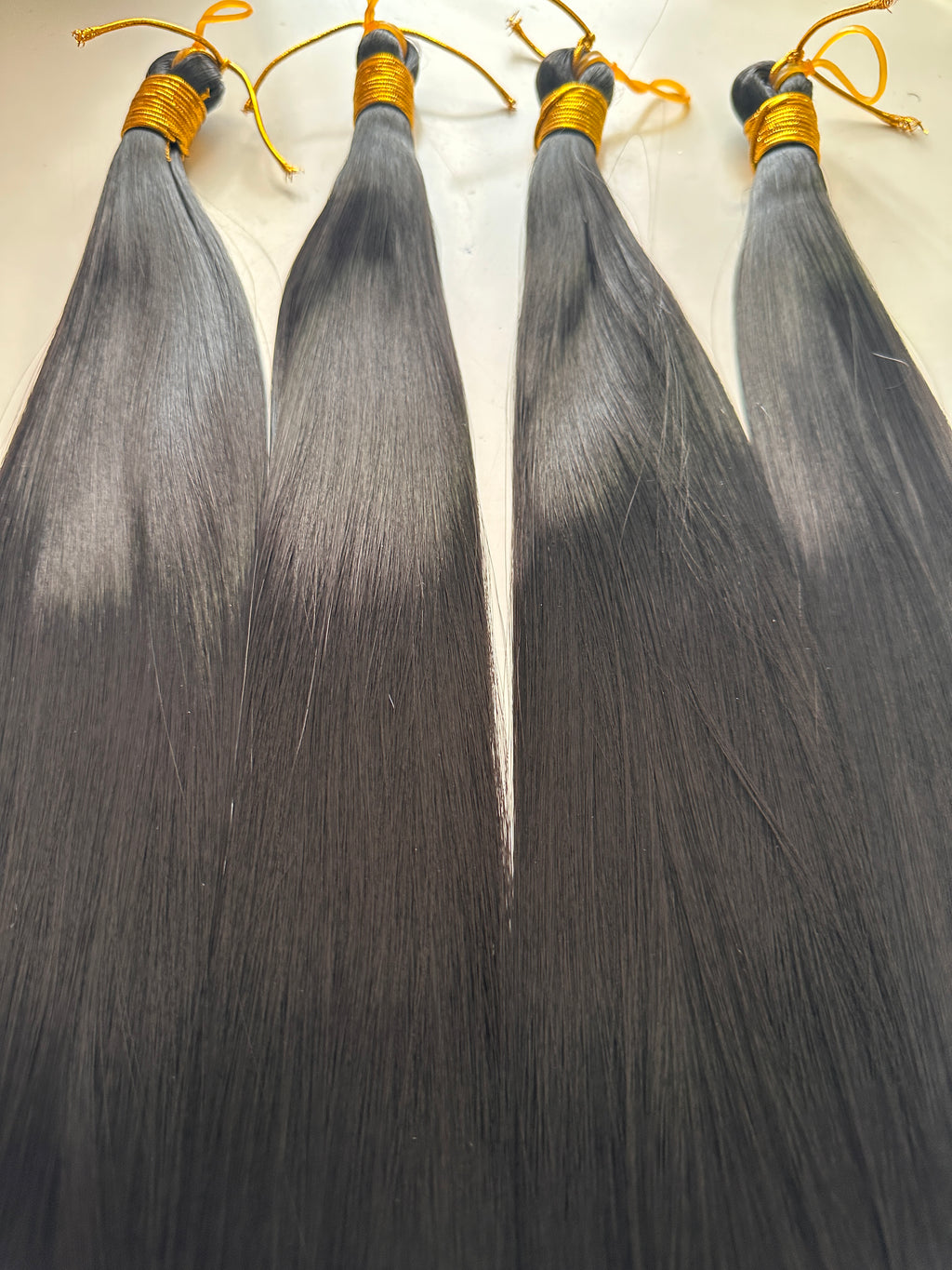 30” Black Bone Straight Extension